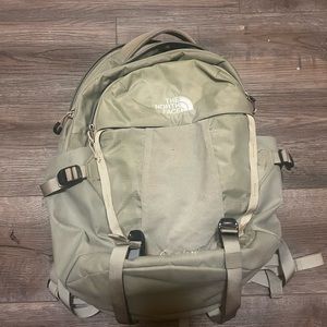 Sage green Econ North Face Backpack